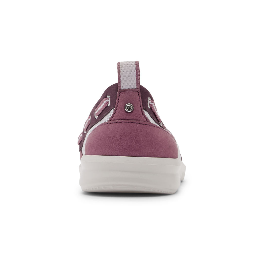 Sapatos De Vela Rockport Mulher Rosa - Ayva Washable - 49157RKEO